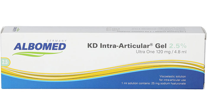 Frontansicht Albomed KD Verpackung