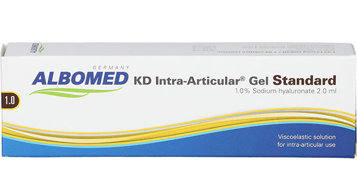 Frontansicht Albomed Standard Verpackung