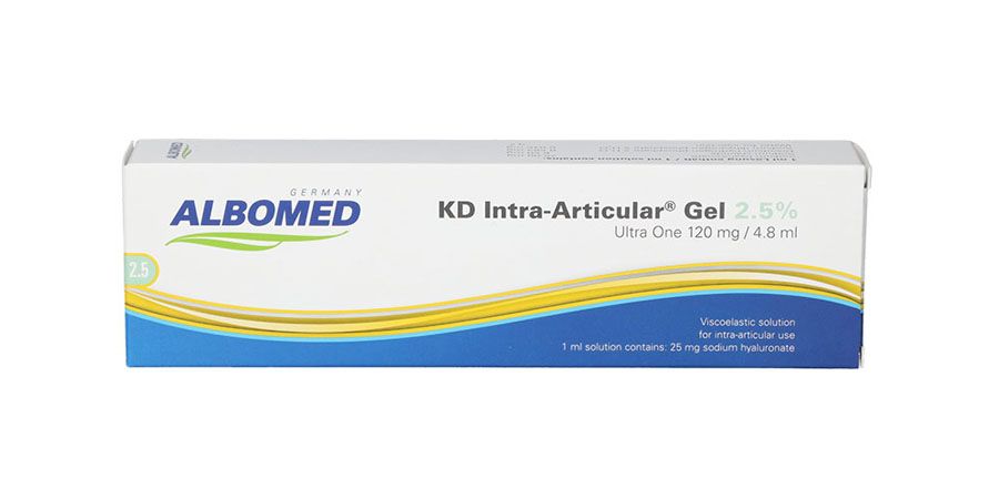 Frontansicht Albomed KD Verpackung