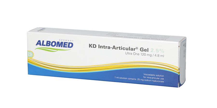 Seitenansicht Albomed KD Verpackung