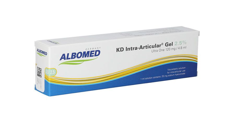 Seitenansicht Albomed KD Verpackung