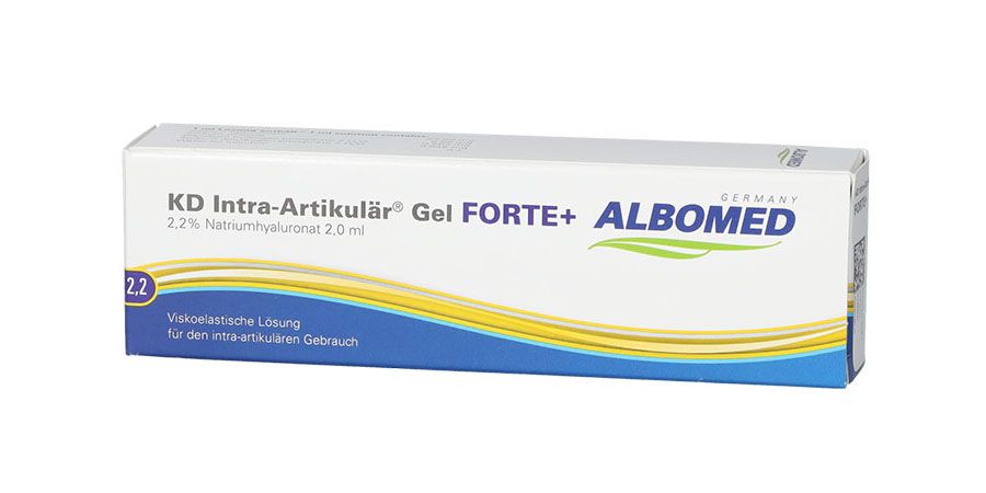 Rückseite Albomed Forte Verpackung