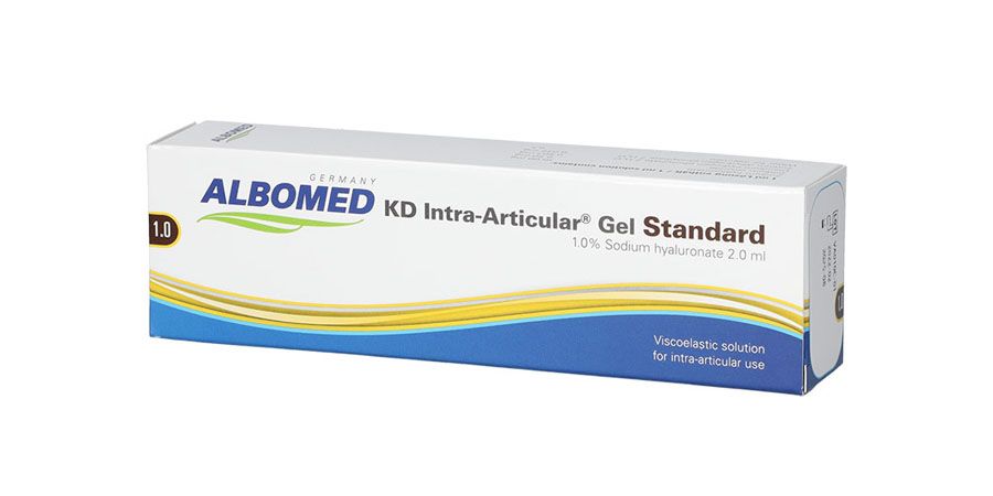 Seitenansicht Albomed Standard Verpackung