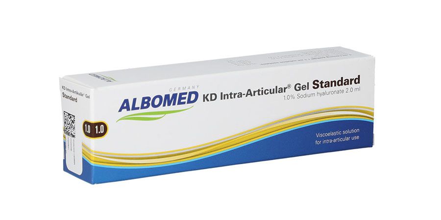 Seitenansicht Albomed Standard Verpackung