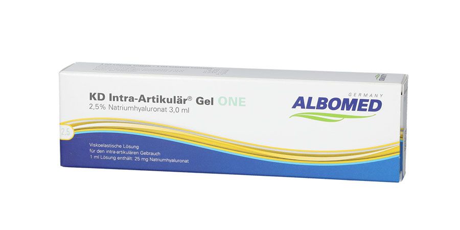 Rückseite Albomed One Verpackung