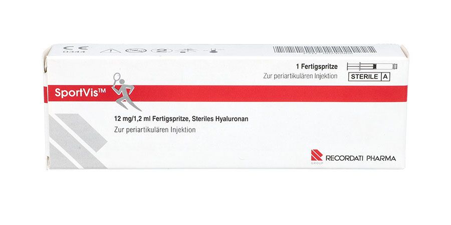 Frontansicht SportVis Verpackung